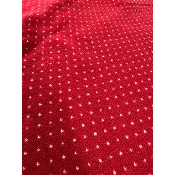 "EDDIE BAUER" VTG Lambswool Women's Vest SZ XL Grandma Core Christmas SMALL HOLE - Picture 12 of 12